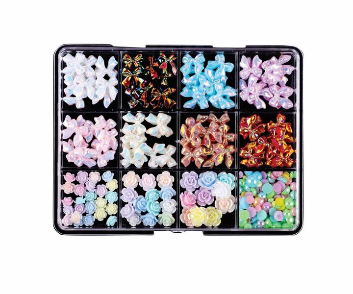 Nail art mixed decor-A