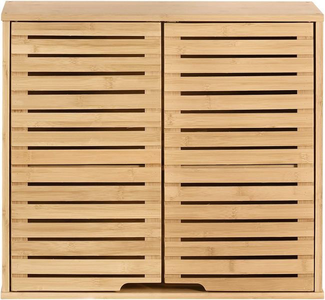 2-Door Wall-Mounted Bathroom or Kitchen Cabinet - Wall Storage Cabinets