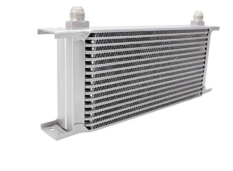 Oil Cooler 7 Row Silver Universal Fit
