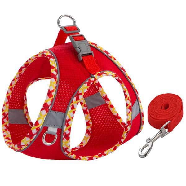 Reflective No Pull Dog Harness Vest Small Dog Vest Harness Leash Set