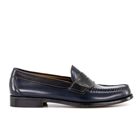 Bass mens slip on sales shoes