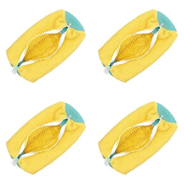 Hands-Free Washing Machine Shoe Bag 4 Pieces