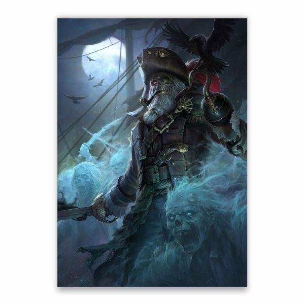 Dead Pirate Captain Poster - A1 | Shop Today. Get it Tomorrow ...