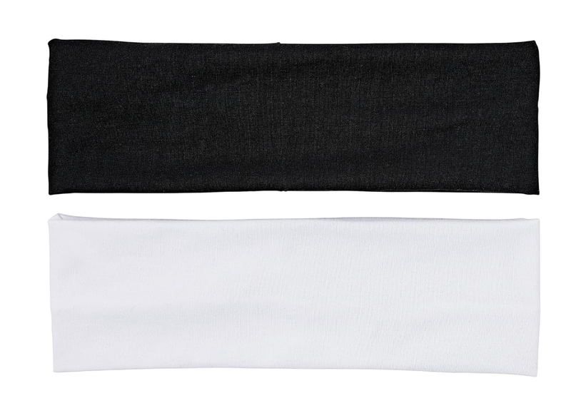 2 Pcs 60mm Headbands for Women, Wide Stretchy Elastic Hairband Fashion