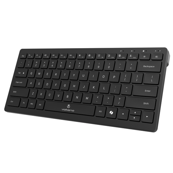Volkano Galena Series Wireless Keyboard - Bluetooth Dual Device Pairing