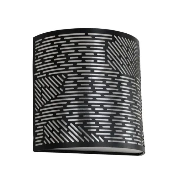 Wall Lamp E27X1 Metal Matt Black image