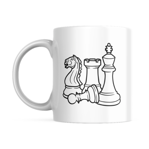 Chess Pieces Father's Day - Mother's Day-Valentines Mug