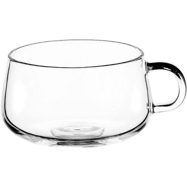 250ml - Heat-Resistant Coffee Cup - Transparent