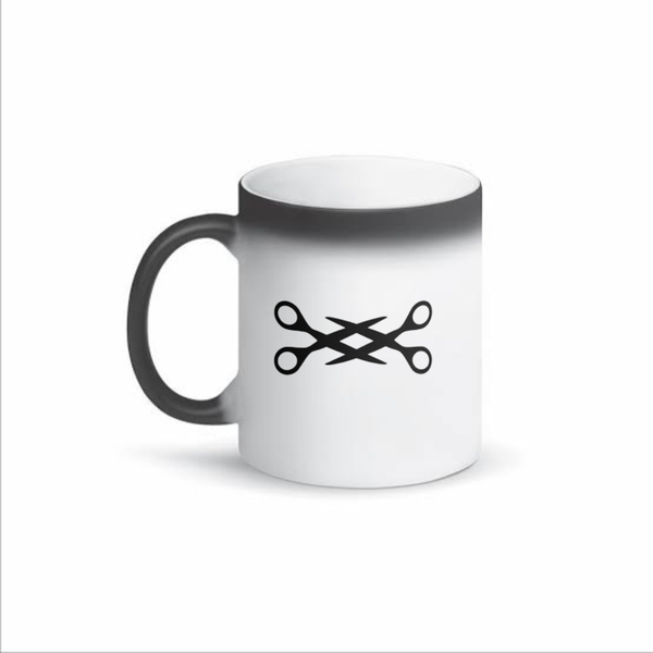 Scissors LGBTQ color changing mug