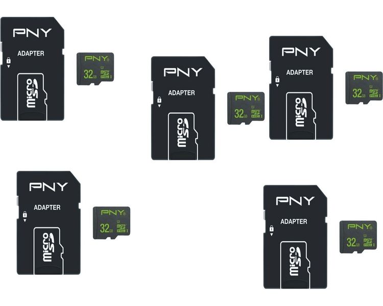 PNY 32GB MICROSD + ADAPTOR 50MB/S