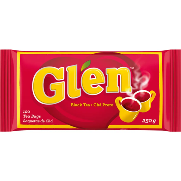 Glen - Tagless Tea Bags Red Bag (Pack 100) x 3