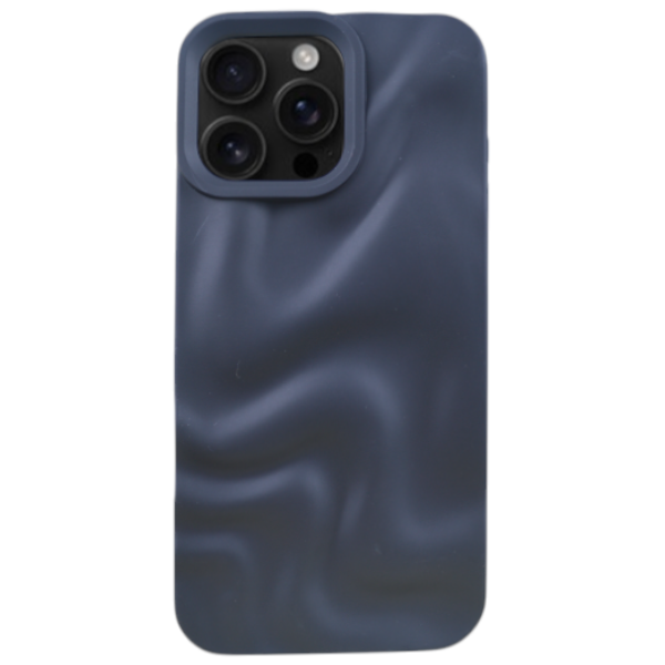 Wave Grip Ripple Phone Case Compatible With IPH16 Pro Max - Black
