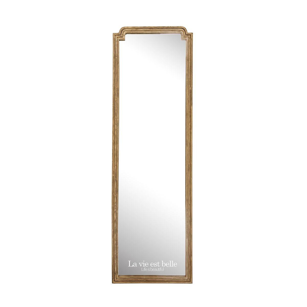 Paramount Mirrors Penny Mirror with Natural Elements & Modern