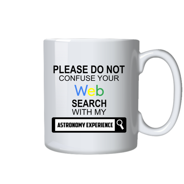 Web Coffee Cup Search With My Astronomy Experience