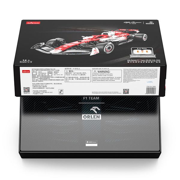 Alfa Romeo F1 C42 1:8 Scale Remote Control Vehicle Construction Set