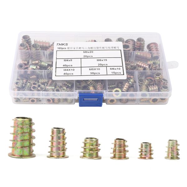 810Pieces M3 Screw/Nut/Gasket Kit (304SS)