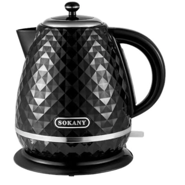 Sokany 1.7 Litre Cordless Electric Kettle Electric Kettle - Black