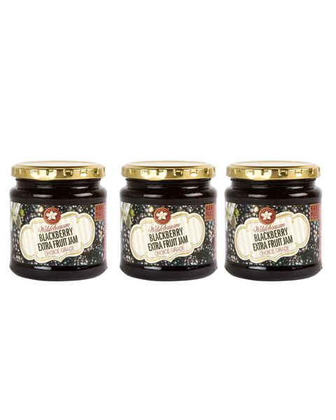 Wildebraam Blackberry Jam - Rich Berry Preserve 3 x 325g