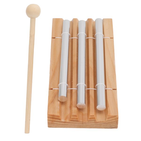 Orff Three Tone Chimes Kids Percussion Teaching Aid
