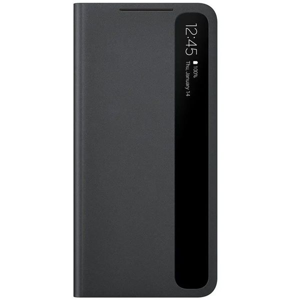 Samsung Smart Clear View Case For Galaxy S21 - Black