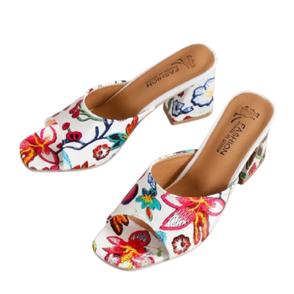 Women's Slip-On High Heel Sandals Fashion with Luxury Feel