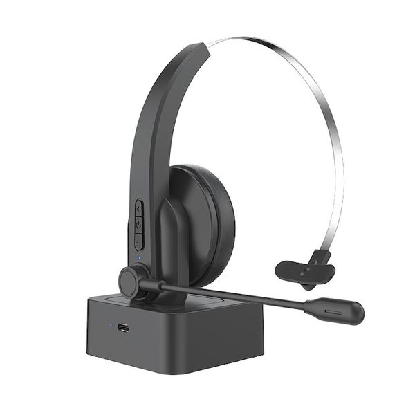 Casti Wireless, Bluetooth 5.4, Noise-canceling, Microfon Ajustabil 180