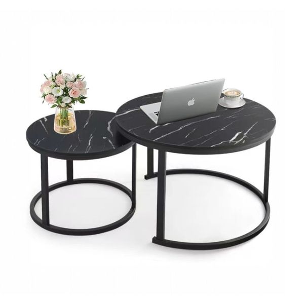 Skycrest CT03 Wood Round Coffee Table