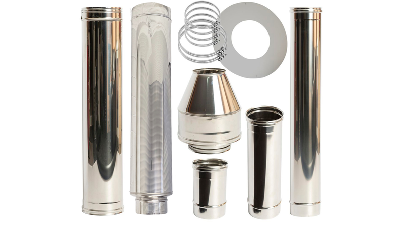 130mm Flue Kit – Suitable for Closed Combustion Fireplaces