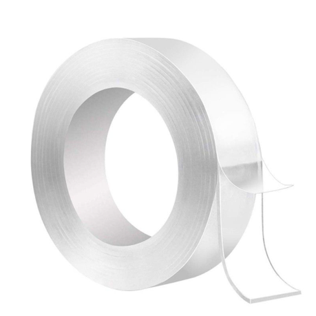 New Clear Double Sided Nano Tape, Heavy Duty Tape,, Traceless & Washable,  Mult