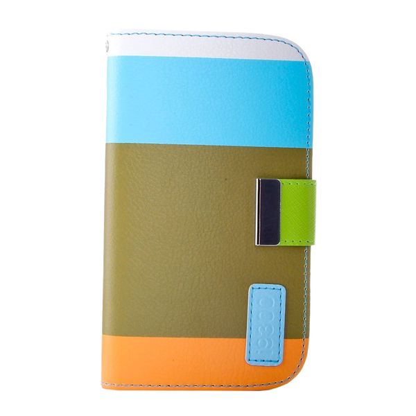 Wallet Pu Leather Case Card Holder Flip Case Cover Compatible with Samsung