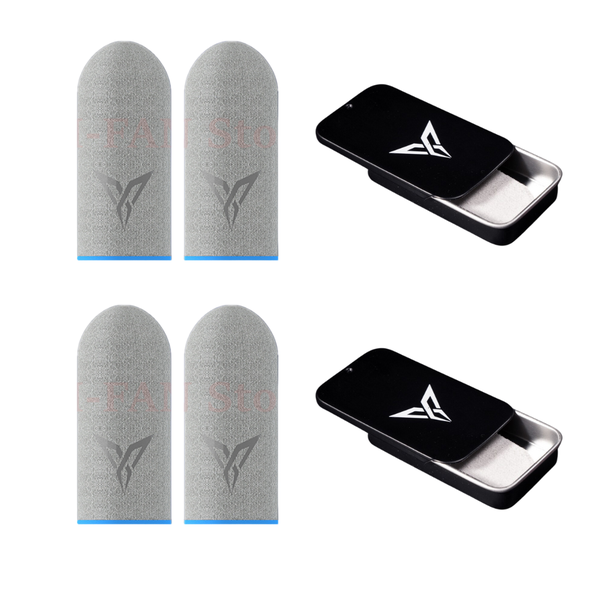 [ 2 Pack ] Flydigi V3 Finger Sleeves for Mobile Gaming - White