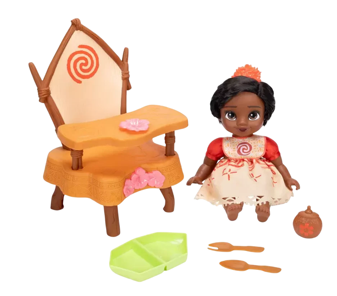Disney Princess Baby Moana &amp; Highchair