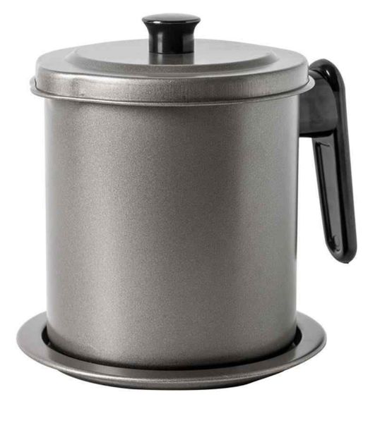 1.7 L Cooking Oil Catcher Container and Strainer