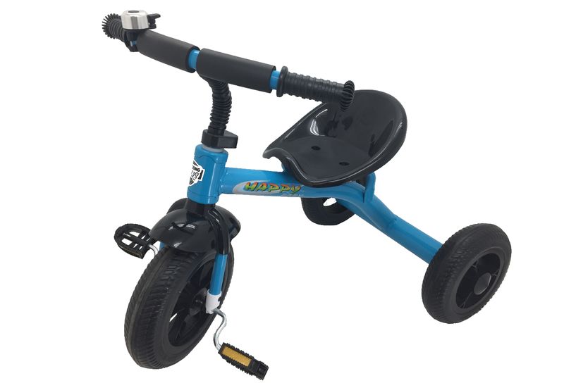 Tricycle Black &amp; Blue With Bell