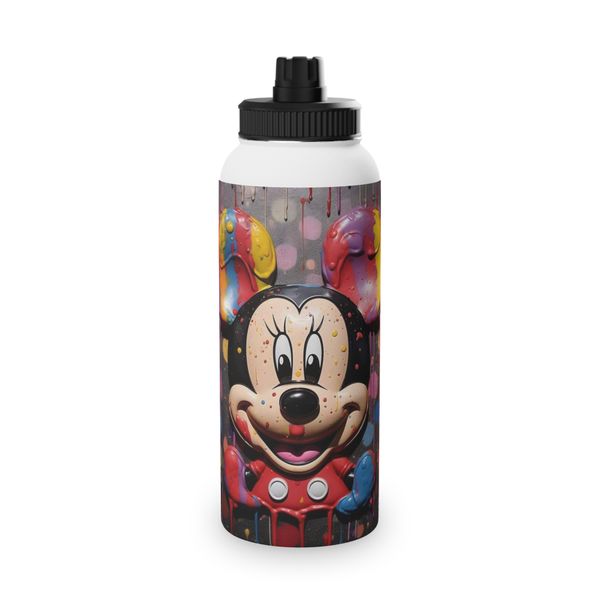 3D Micky 850ml Metal Water Bottle
