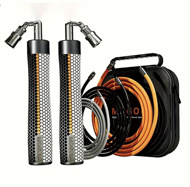 Mogold Adjustable Skipping Rope - Tangle-Free Speed Jump Rope for Fitness,