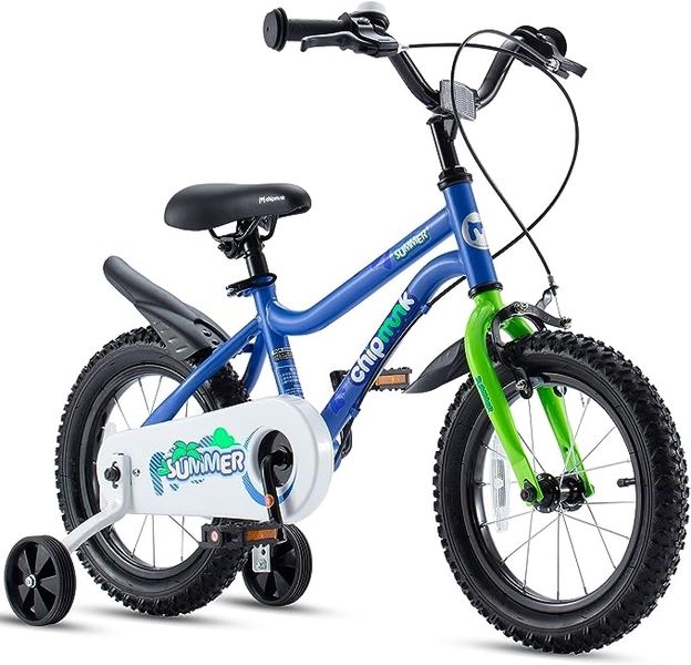 Chipmunk 12Inch MK Bicycle , Blue ,Ages 2-5 , Designed Safe ,95% Assembled