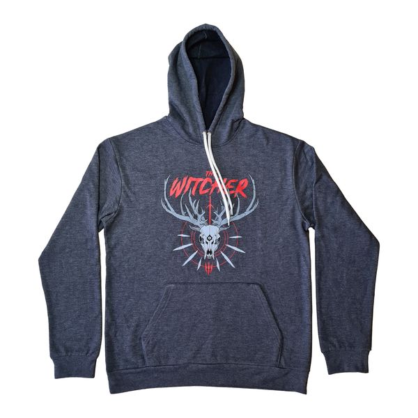 The Witcher 3 - Trophy Hunter Men's Charcoal Melange Hoodie