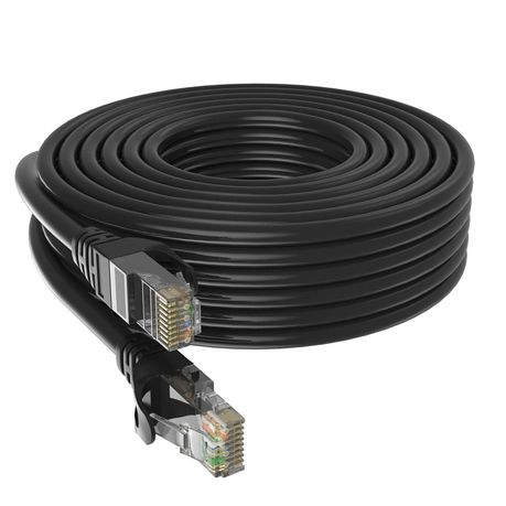30m Cat6 Ethernet Cable 10Gbps Snagless Internet Cable RJ45 Network Cable Image
