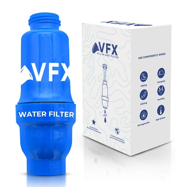 VFX All-in-One Portable Water Filter System