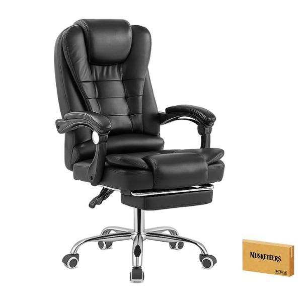 Office Chair - PU Leather - Desk Chair - Ergonomic Executive Chair