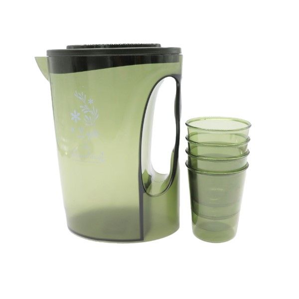 2100ml Cold Water Jug with 4 Cups Drinkware Set Shop Today. Get it