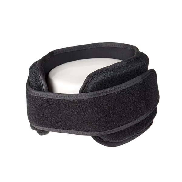 Adjustable Soft Foam Cervical Collar - Neck Support &amp; Pain Relief - Black