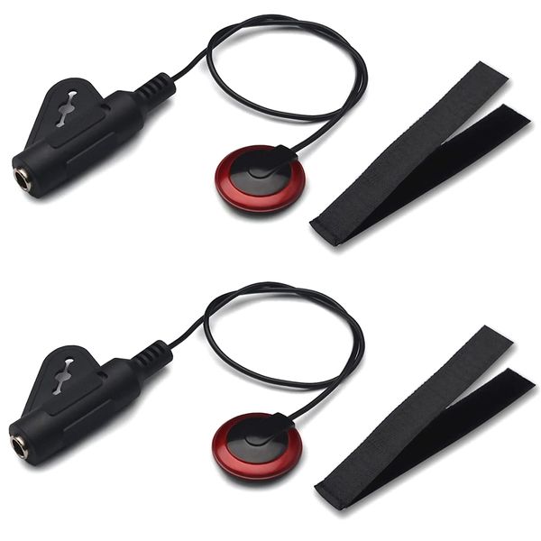 2Pcs Contact Microphone Pickup Eq Smd Guitar Violin Ukulele Parts-B
