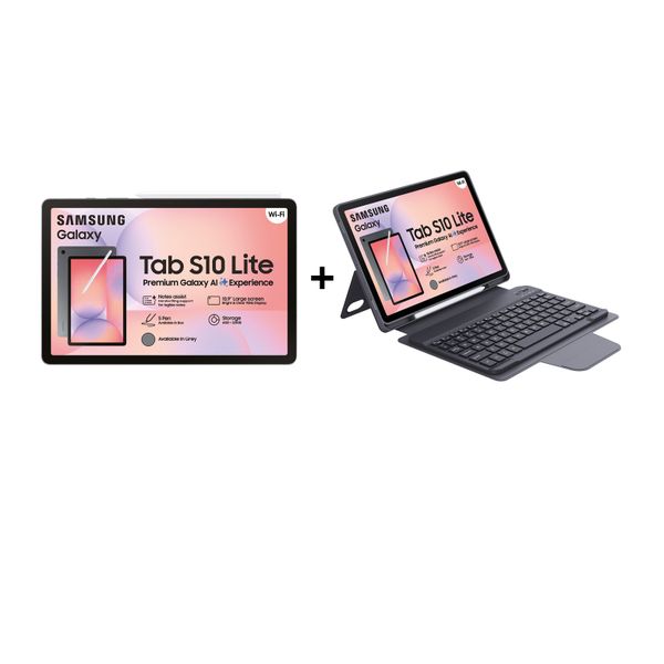 Samsung Galaxy Tab S10 Lite(X400)10.9" 128GB Wi-Fi Only- Grey+BT Keyboard