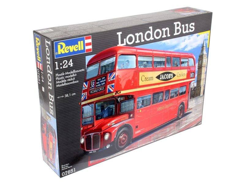 Revell 1/24 London Bus Plastic Model Kit