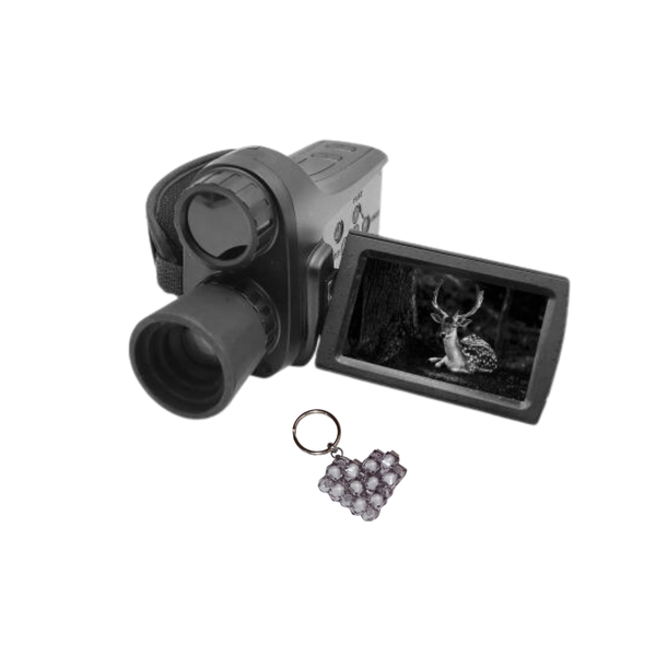 2.7K Black Light Lens Night Vision Binoculars Camera Full Colour Sensor