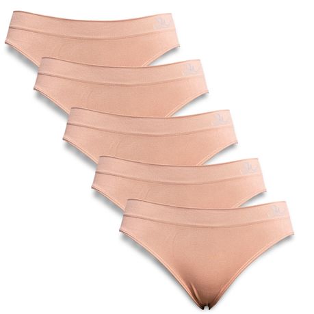 Soul Underwear Pure Stretch Seamless Panty Thong - 3 Pack