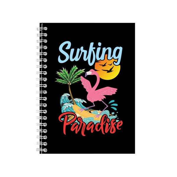 Surfing Paradise 2 Notebook Summer Gift Idea A5 Notepad 150