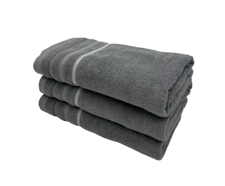 3 pcs Cozitems Cotton Bath Sheet Set - Soft,Durable,Light Weight(80x160cm)